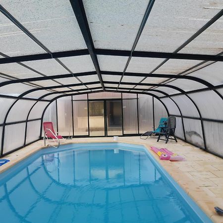 Maison A La Campagne Avec Piscine Flayat Kültér fotó