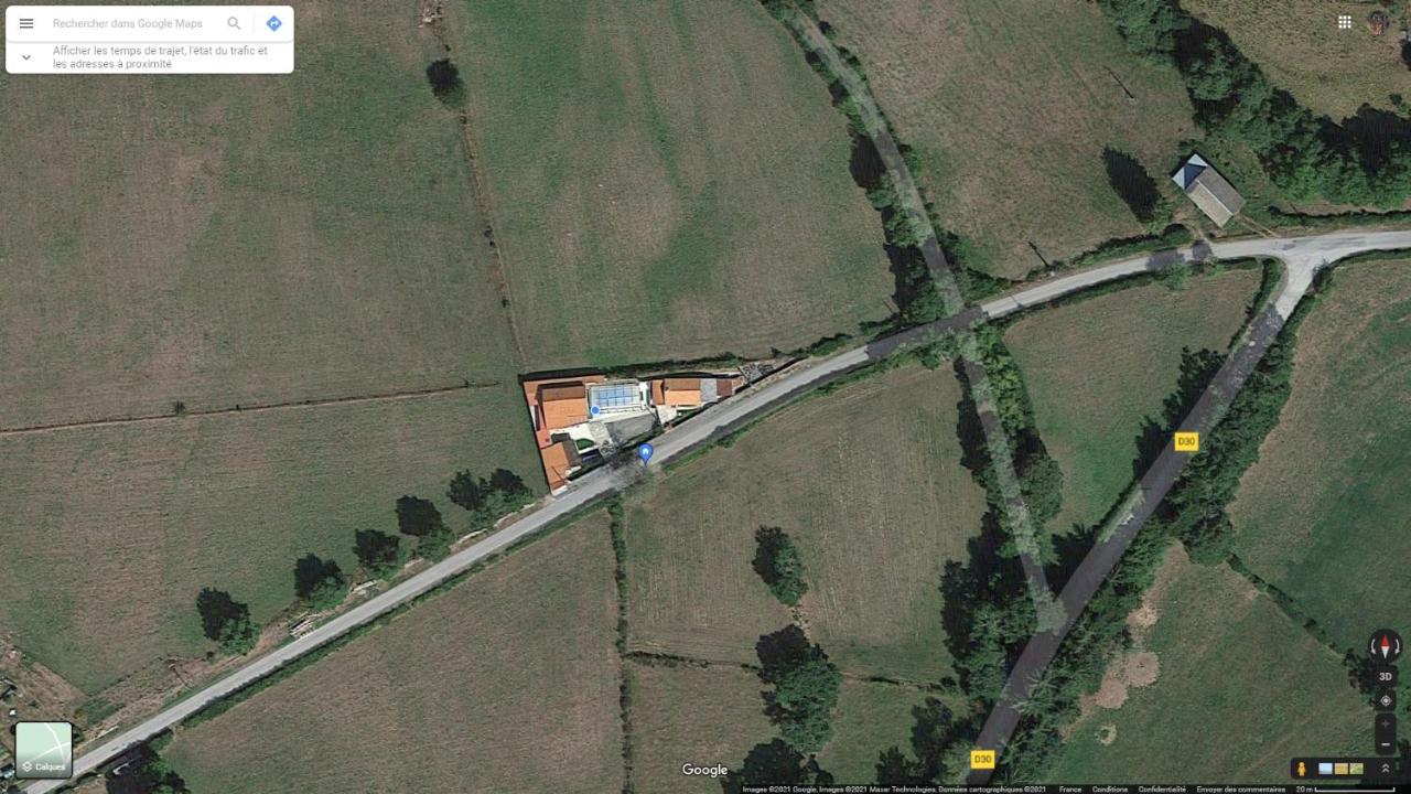 Maison A La Campagne Avec Piscine Flayat Kültér fotó